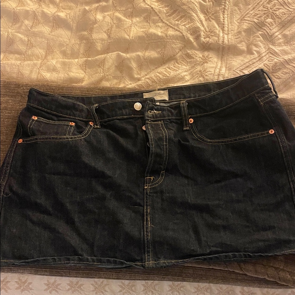 Denim Mini Skirt
